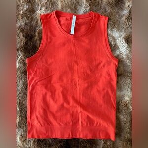 Athleta red tank